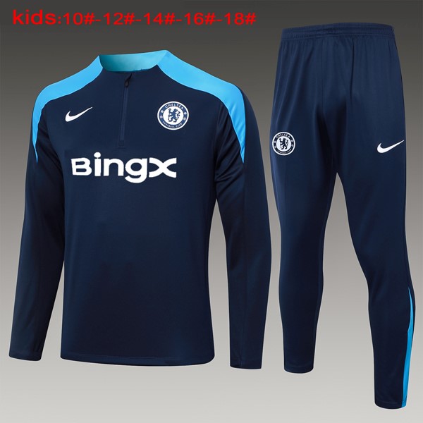 Niños Sudadera De Training Chelsea 2024-25 Azul 3